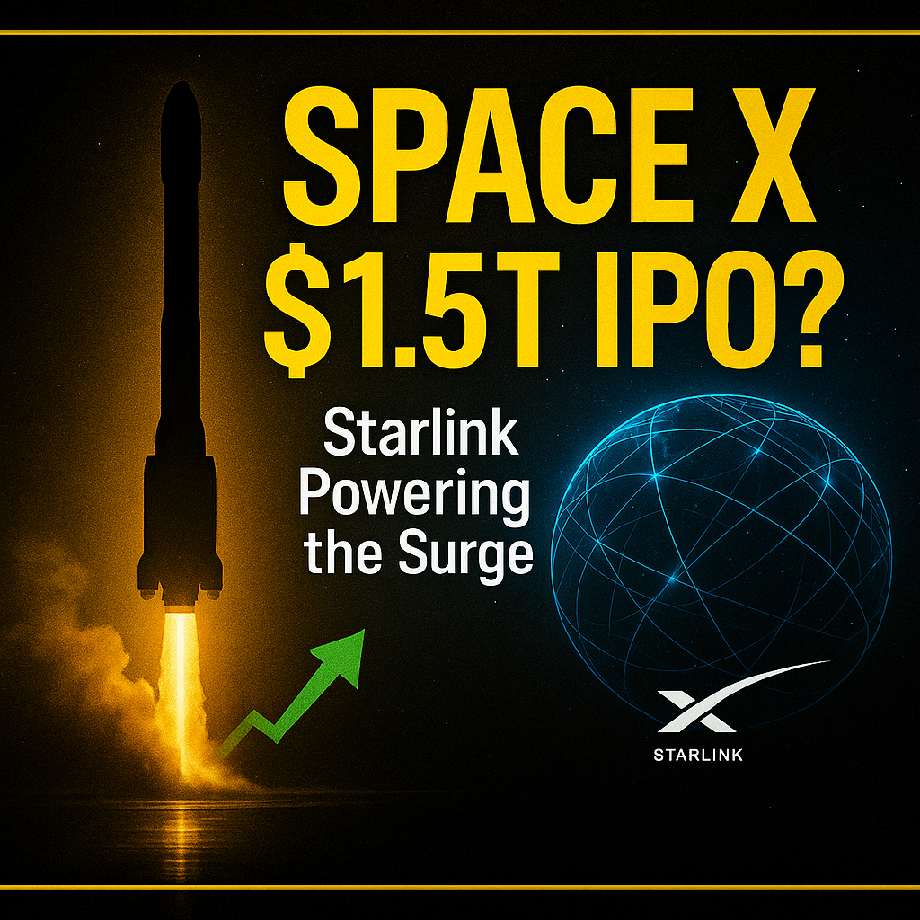 Space and Starlink go public for 1.5 trillion dollar