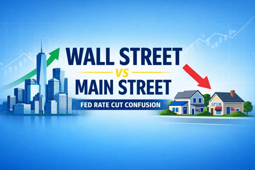 Wall street vs Main Street