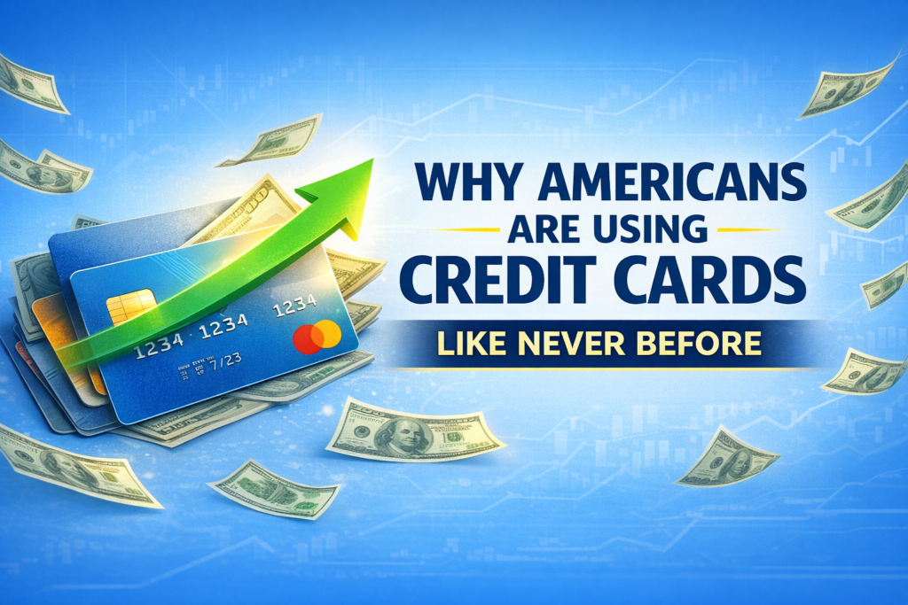 Why Americans are using credit cards more than ever again ?